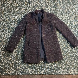 LOFT Ann Taylor Coat xs Tweed